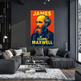 James Clerk Maxwell Poster