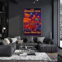 2025 Woodward Cruise Poster