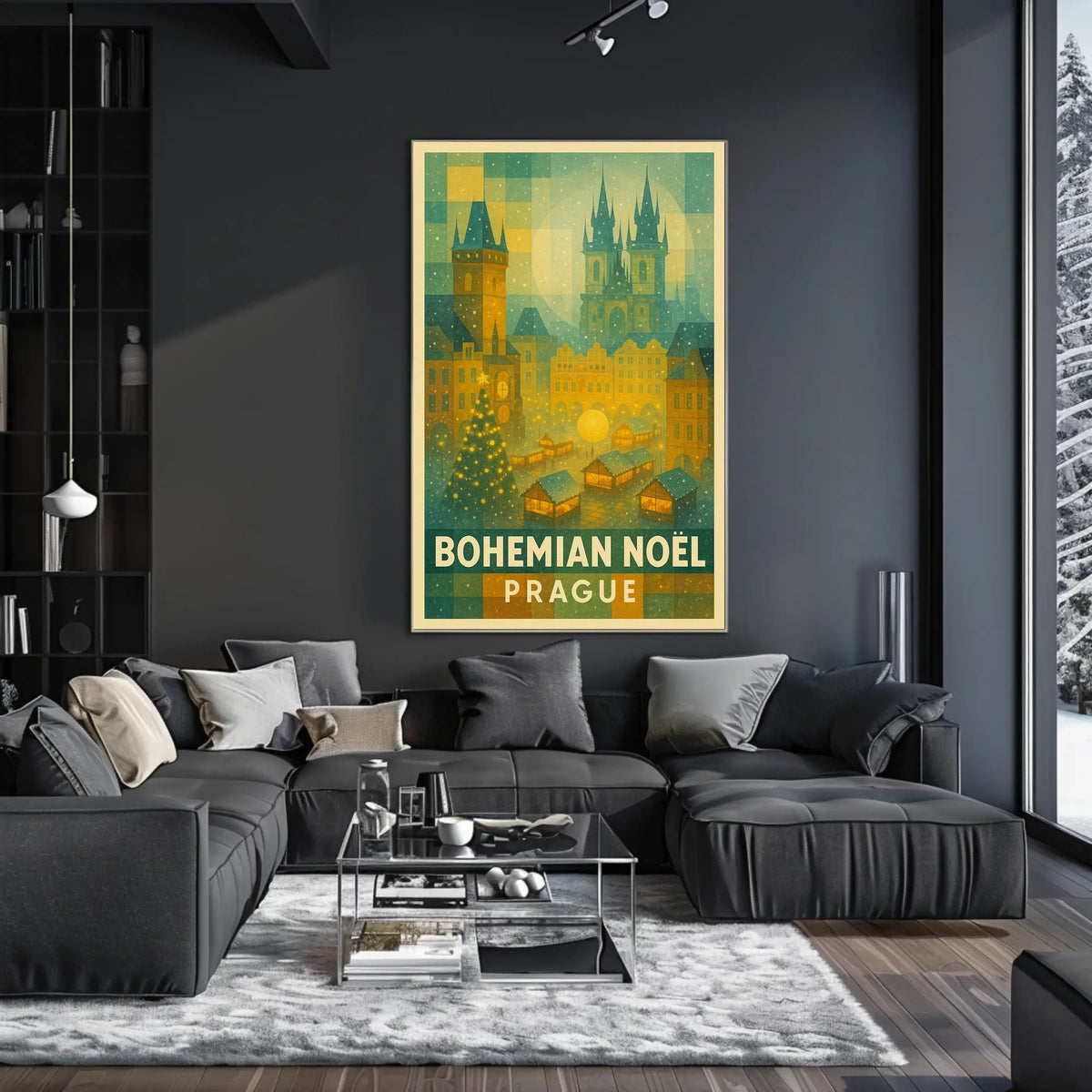 Bohemian Noël in Prague Poster