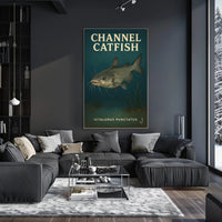 Channel Catfish Poster PosterGoat