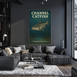 Channel Catfish Poster PosterGoat