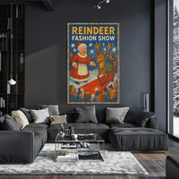 Reindeer Fashion Show Poster