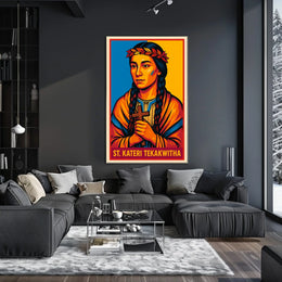 St. Kateri Tekakwitha Poster
