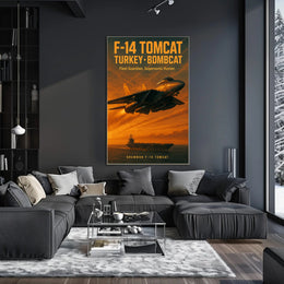 F-14 Tomcat Fleet Guardian Poster