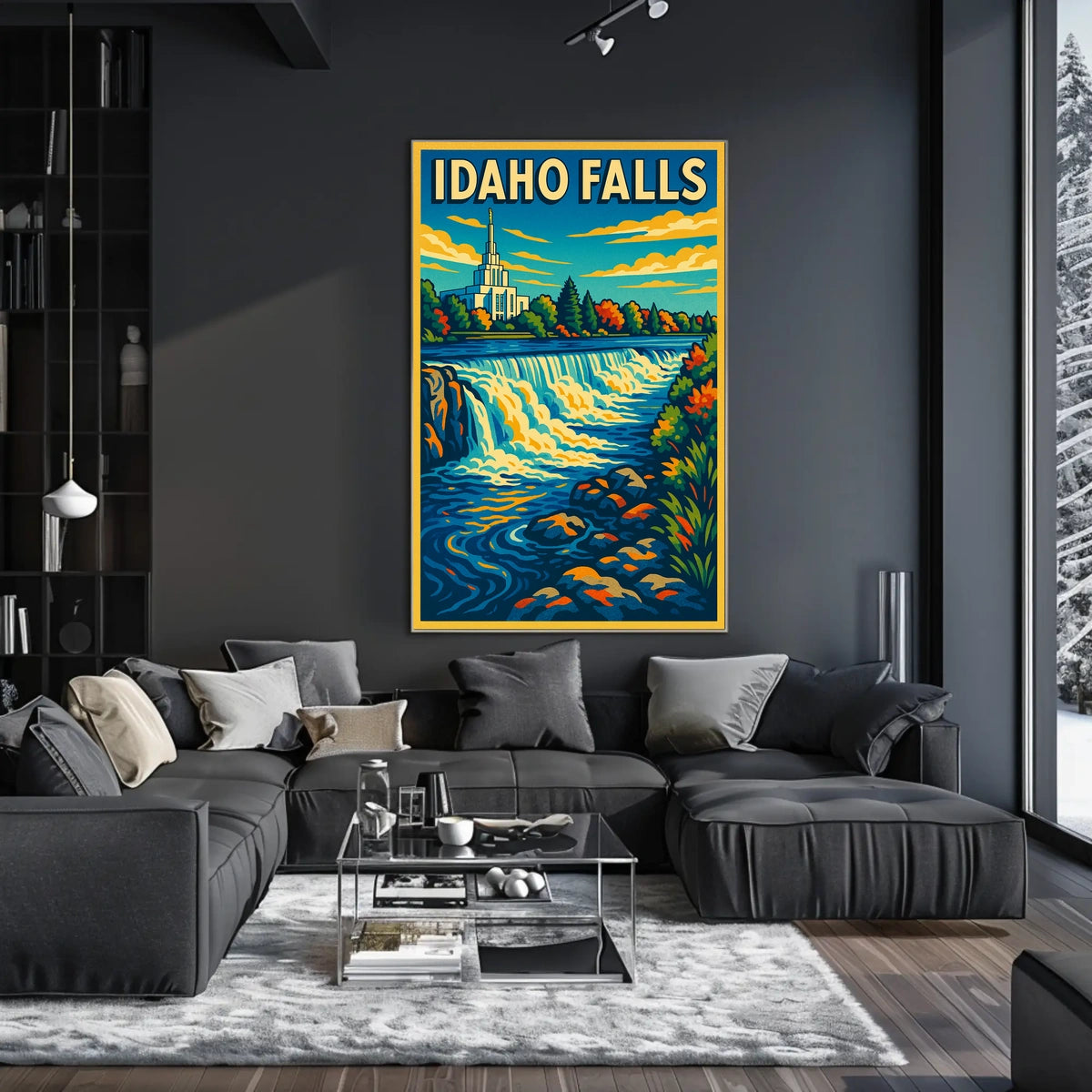 Idaho Falls Scenic Poster
