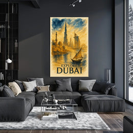 Discover the Wonders of Dubai Poster