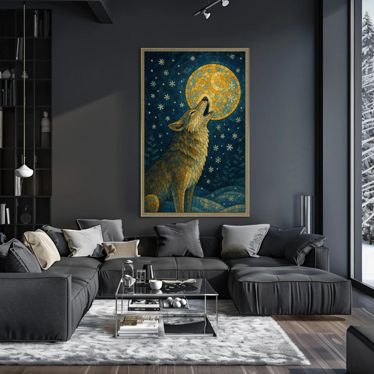 Howling at the Moon Poster