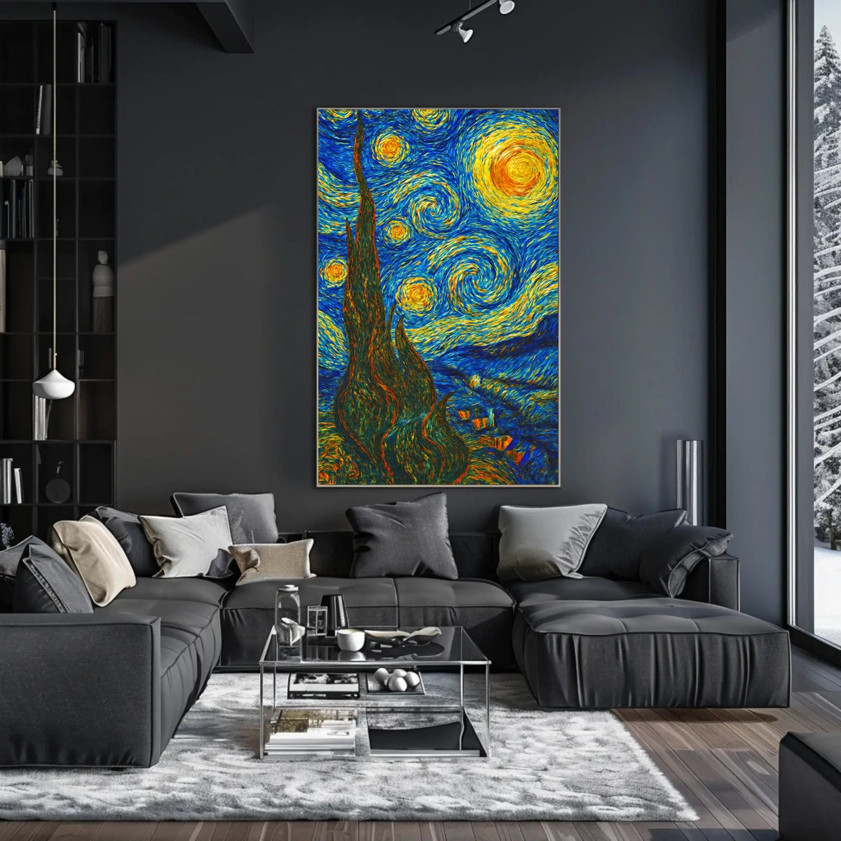 Starry Night Inspiration Poster