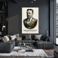 Theodore Roosevelt 26th President of the United States Reflections Poster