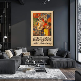 Explore the World with the U.S. Navy Poster PosterGoat
