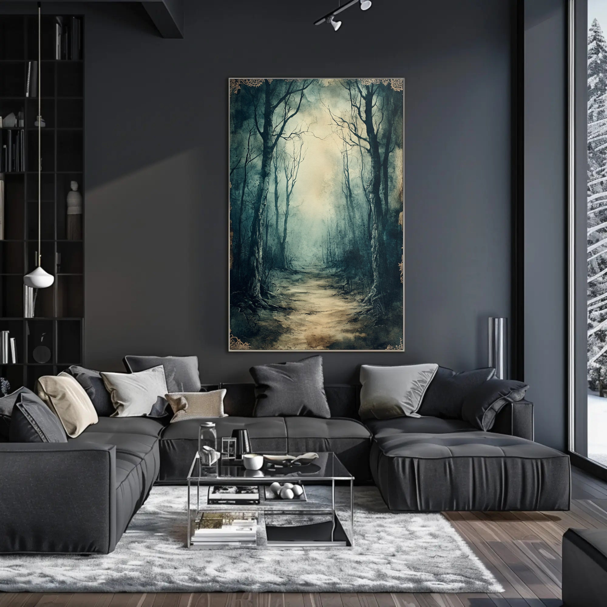 Enchanted Forest Path Poster