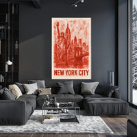 Iconic New York City Poster