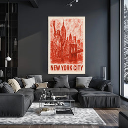 Iconic New York City Poster