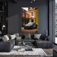 Luxurious Sports Car Elegance Modern Artistic Poster