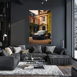 Luxurious Sports Car Elegance Modern Artistic Poster