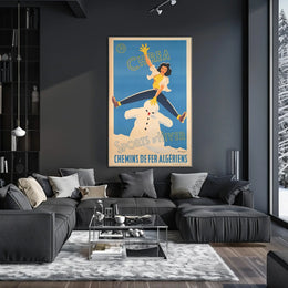 Chrea Winter Sports Poster
