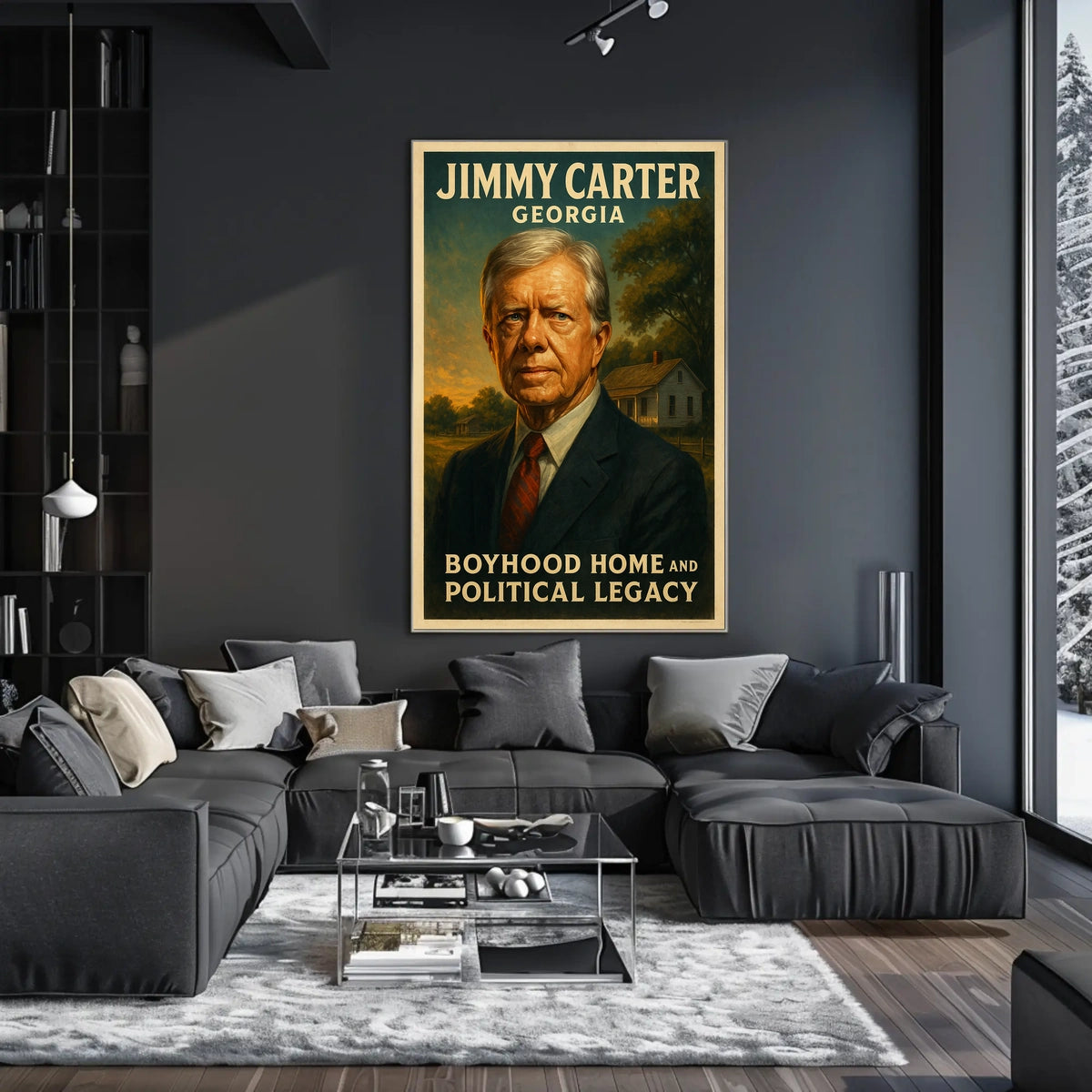 Jimmy Carter Georgia Legacy Poster