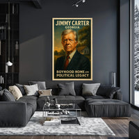 Jimmy Carter Georgia Legacy Poster