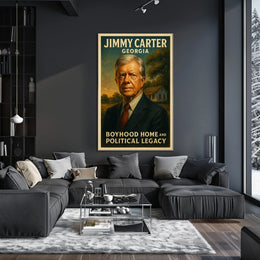 Jimmy Carter Georgia Legacy Poster
