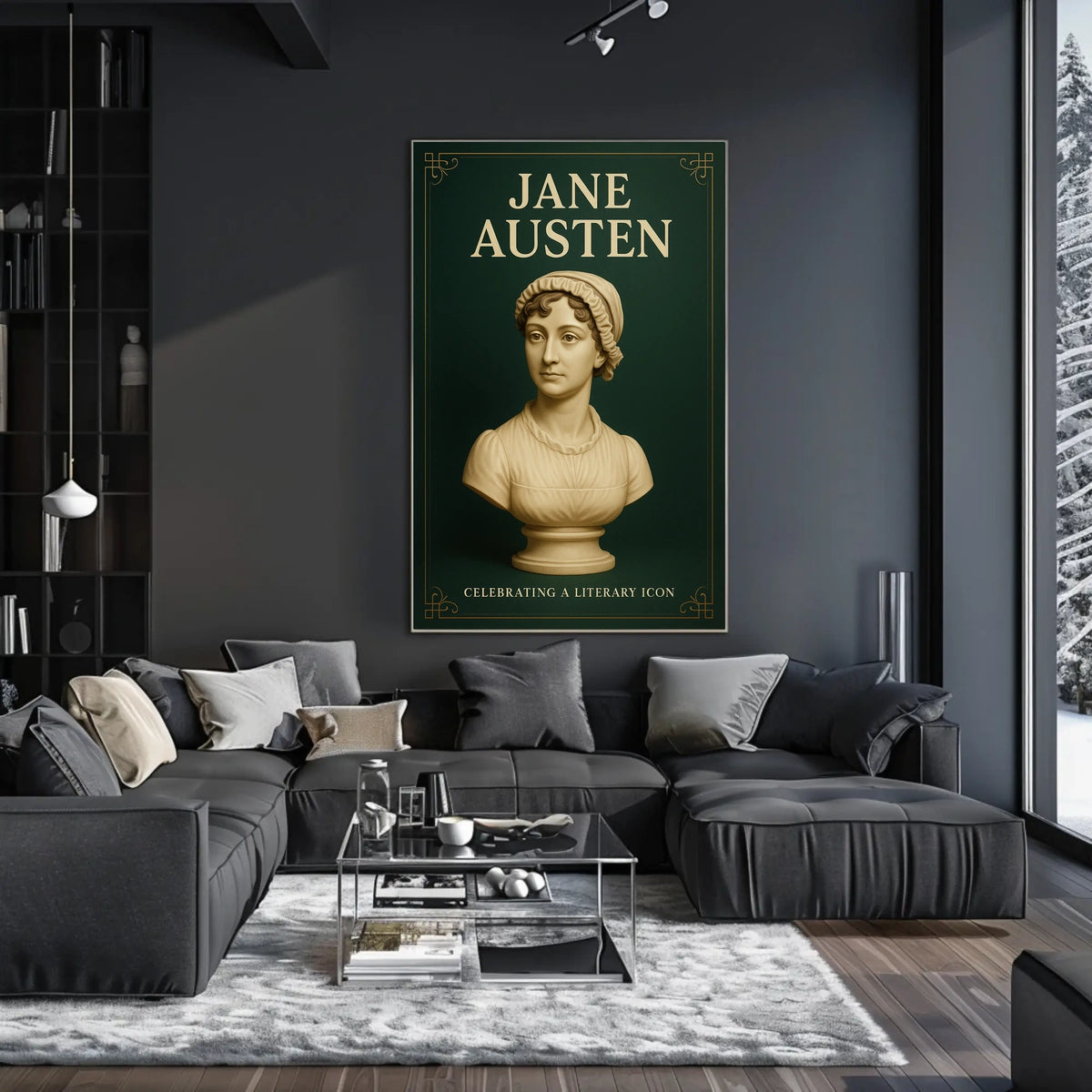 Jane Austen Celebrating A Literary Poster