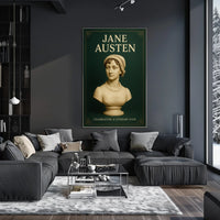 Jane Austen Celebrating A Literary Poster