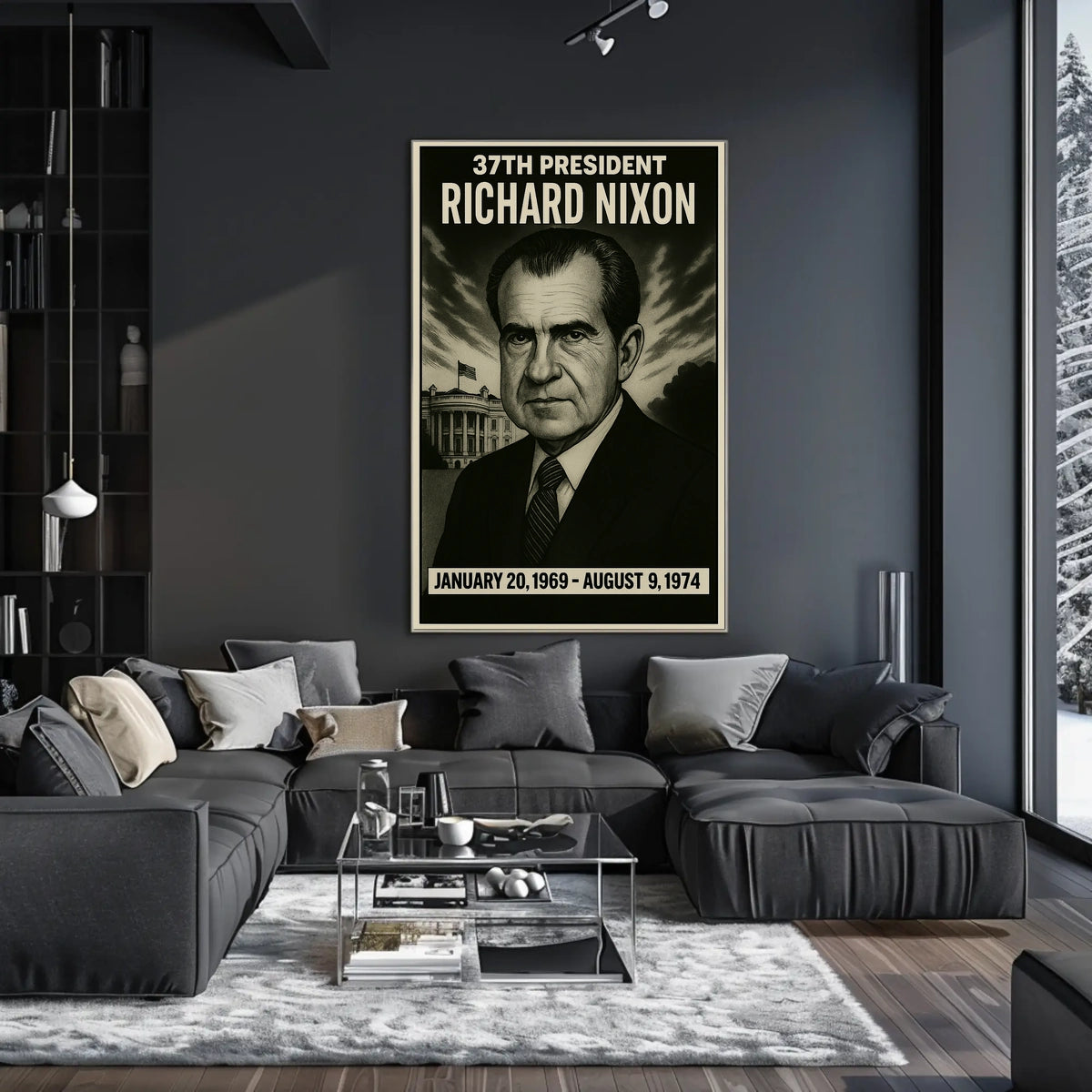 Richard Nixon 37Th President Poster