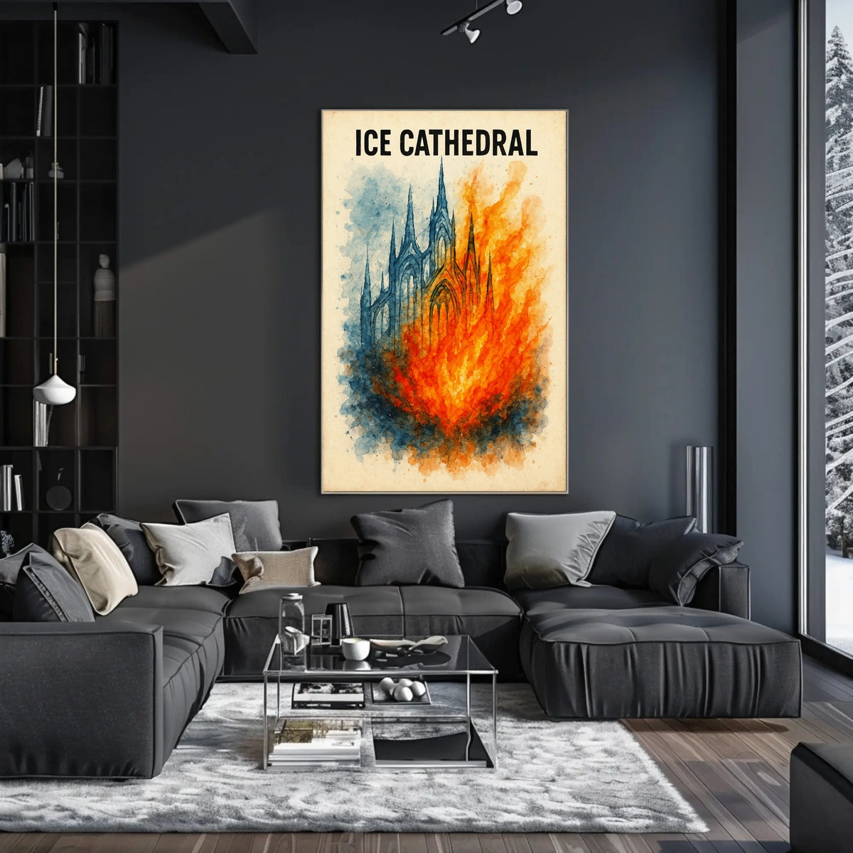 Ice Cathedral Poster