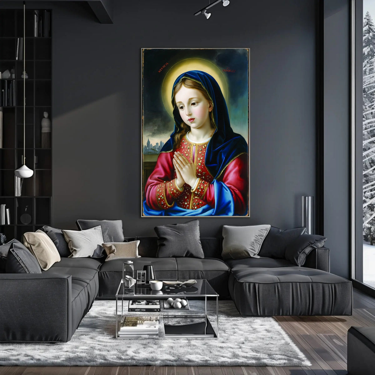 The Praying Saint Poster
