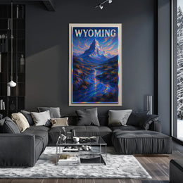 Wyoming Landscape Poster