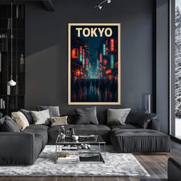 Tokyo Nightscape Poster