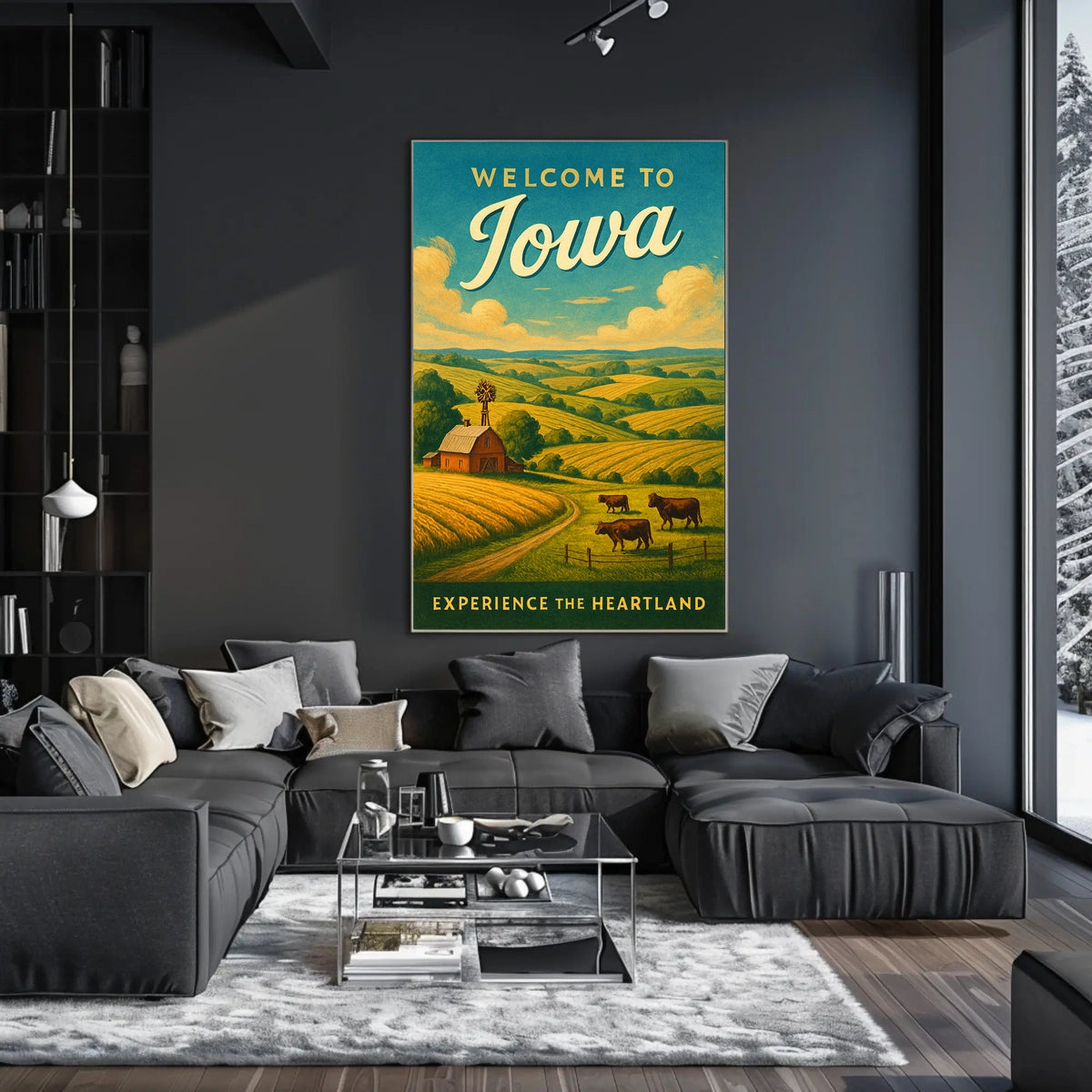 Welcome to Iowa Poster