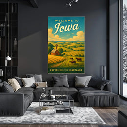 Welcome to Iowa Poster