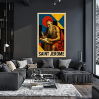 Saint Jerome Religious Art Poster