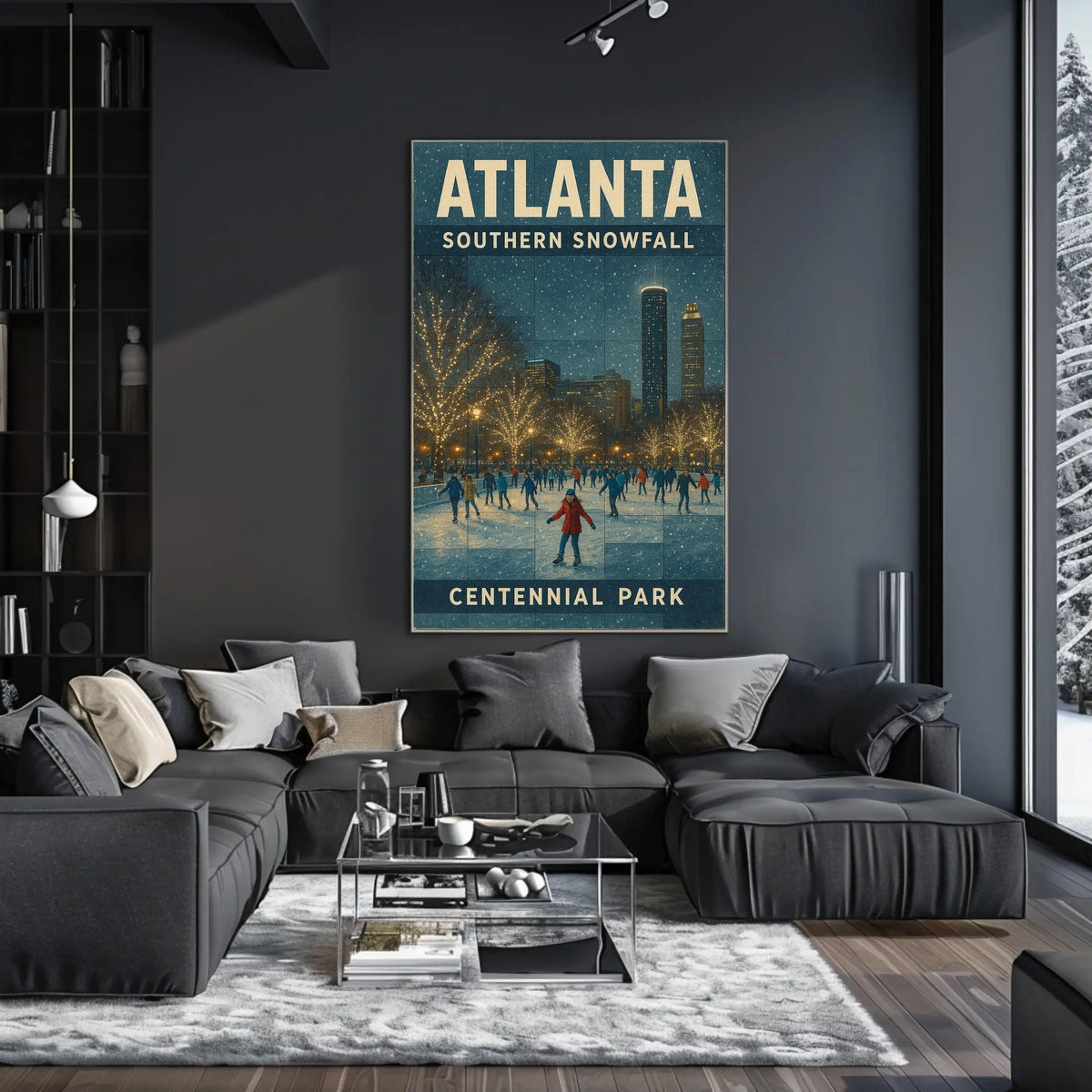Atlanta Winter Wonderland Poster