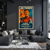 Jim Thorpe A Legacy of Excellence Poster