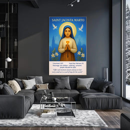 Saint Jacinta Marto Poster PosterGoat