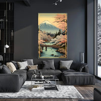 Tranquil Spring in Japan Poster