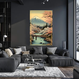 Tranquil Spring in Japan Poster