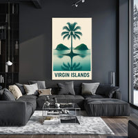 Tranquil Virgin Islands Poster