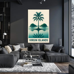 Tranquil Virgin Islands Poster