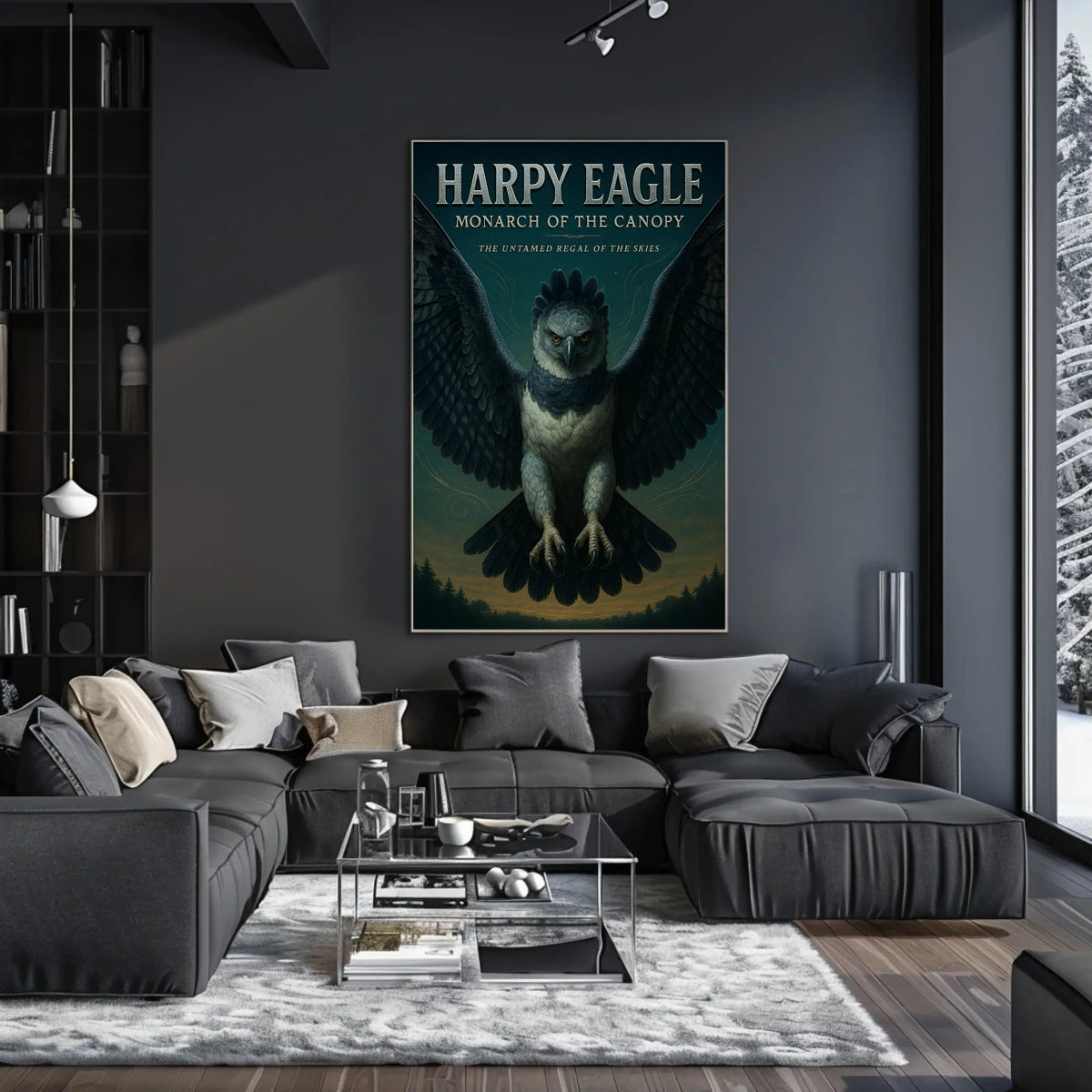 Harpy Eagle Monarch of the Canopy Poster