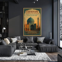 Esfahan – Majestic Islamic Architecture Poster PosterGoat