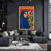 Afghanistan Cultural Portrait Poster