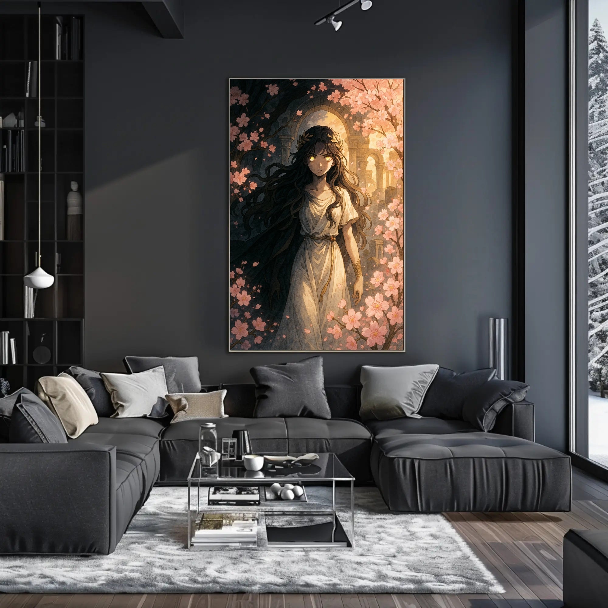 Mystical Greco-Roman Ethereal Character Fantasy or Mythology Poster