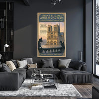 Eternal Elegance: Notre-Dame de Paris Poster PosterGoat