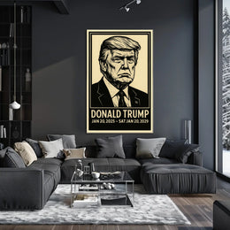 Donald Trump Presidential Term Poster