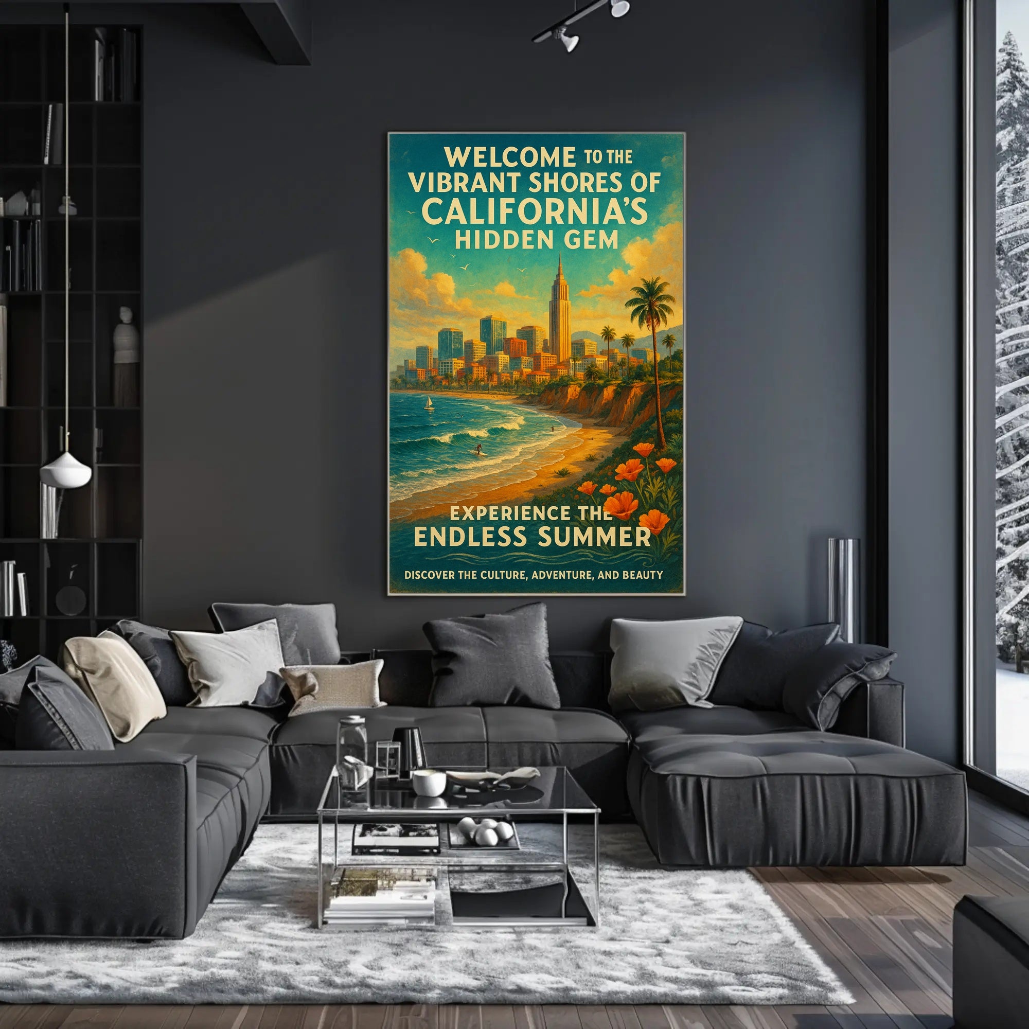 Welcome to Californias Hidden Gem Poster PosterGoat