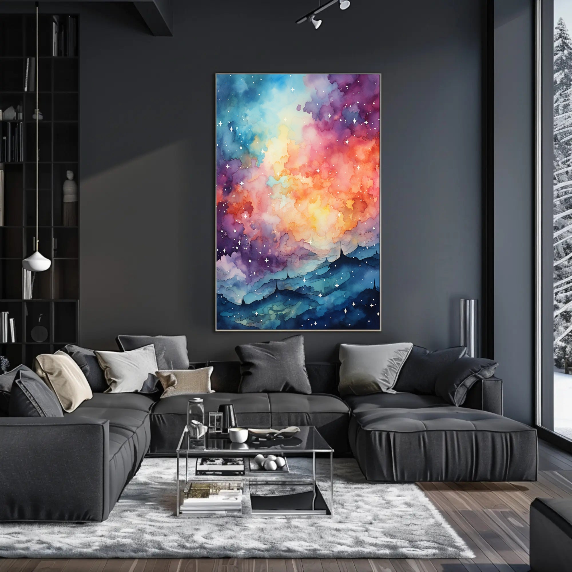 Cosmic Dreamscape Poster PosterGoat