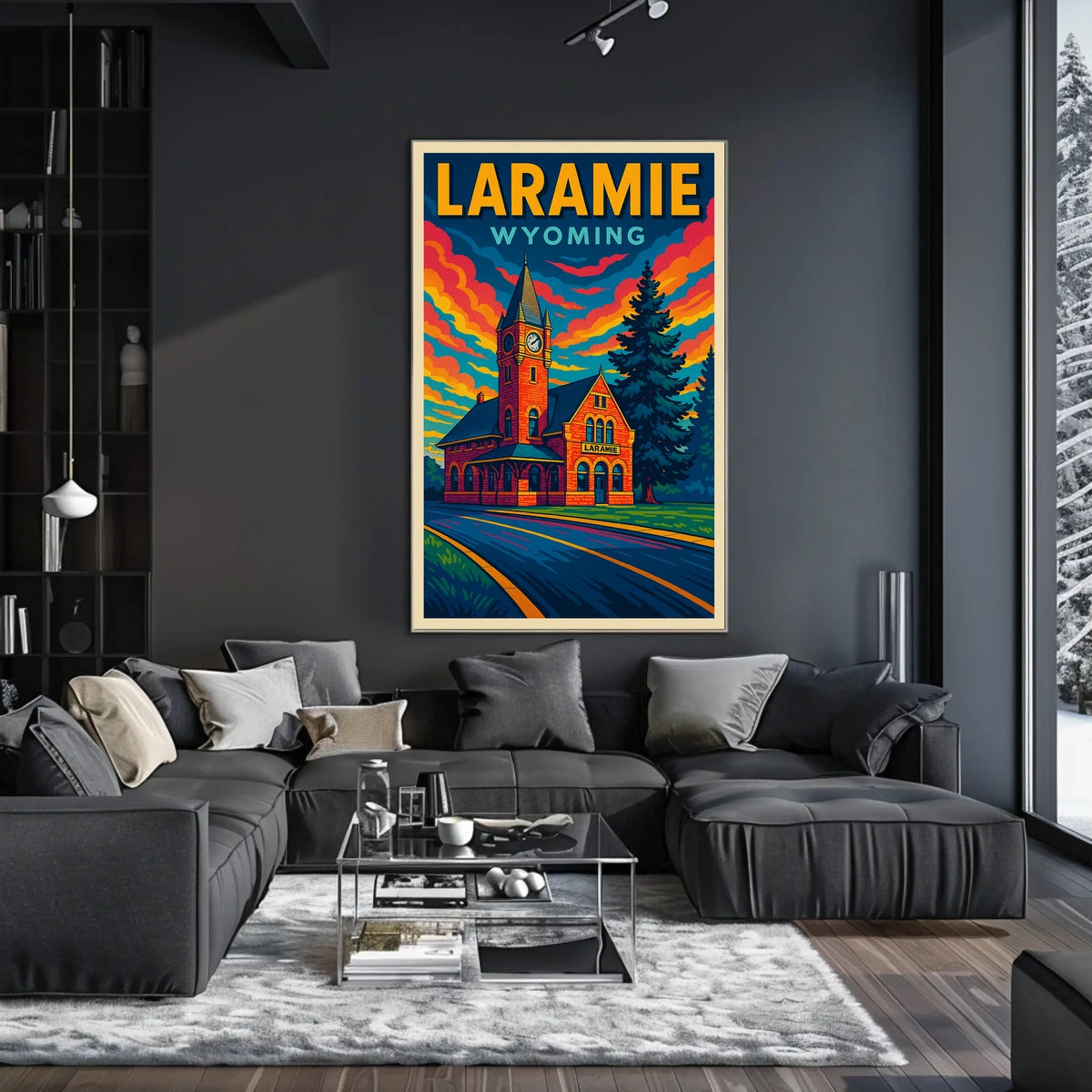 Laramie, Wyoming Poster