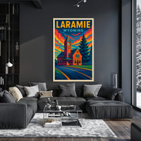 Laramie, Wyoming Poster